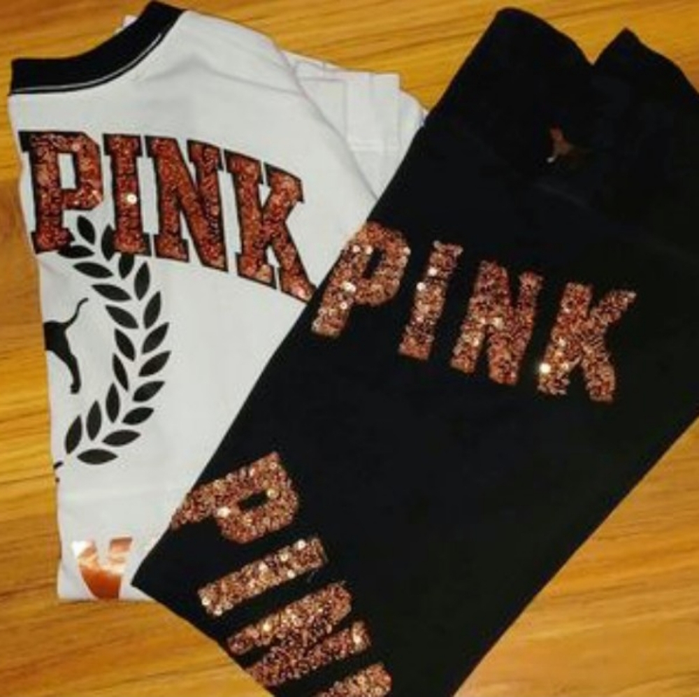RARE HTF VS PINK BLING OUTFIT ABSOLUTELY GORGEOUS BLING SIZE ES EUC
